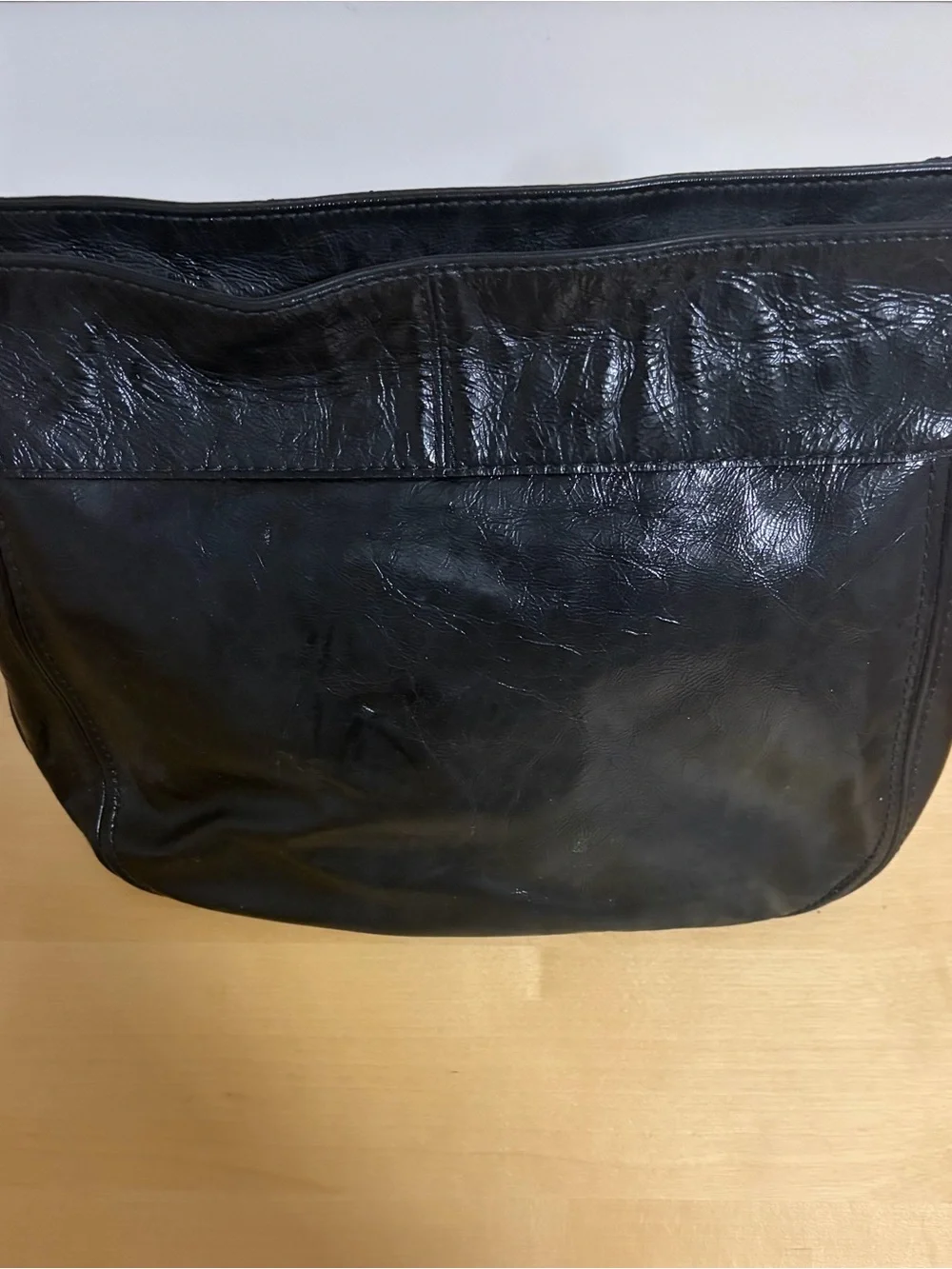 Coach Black Leather Hobo Shoulder Bag